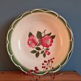 Plat français vintage Sarreguemines Digoin Mireilles