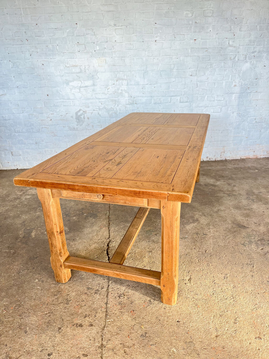 Old oak farmhouse table