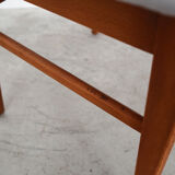 Chaise en hêtre, design danois, années 1970, production: Danemark