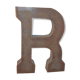 Lettre industrielle en fer "r"
