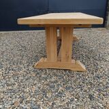 Monastery table solid oak