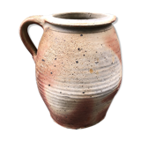 Old pot in glazed sandstone