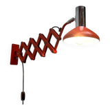 Mid-Century German Space Scissor Wall Lamp by Hustadt Leuchten, 1960s, set of 2