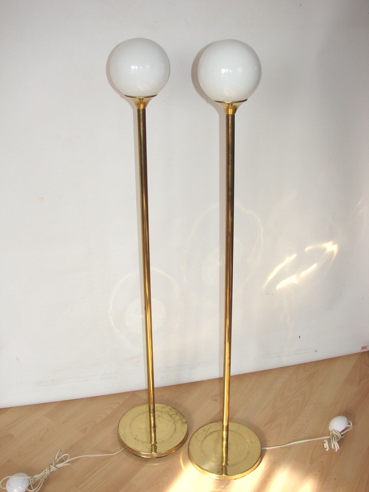 Paire de lampes de sol danoises ABO Randers