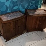 Pair of Art Deco bedside tables