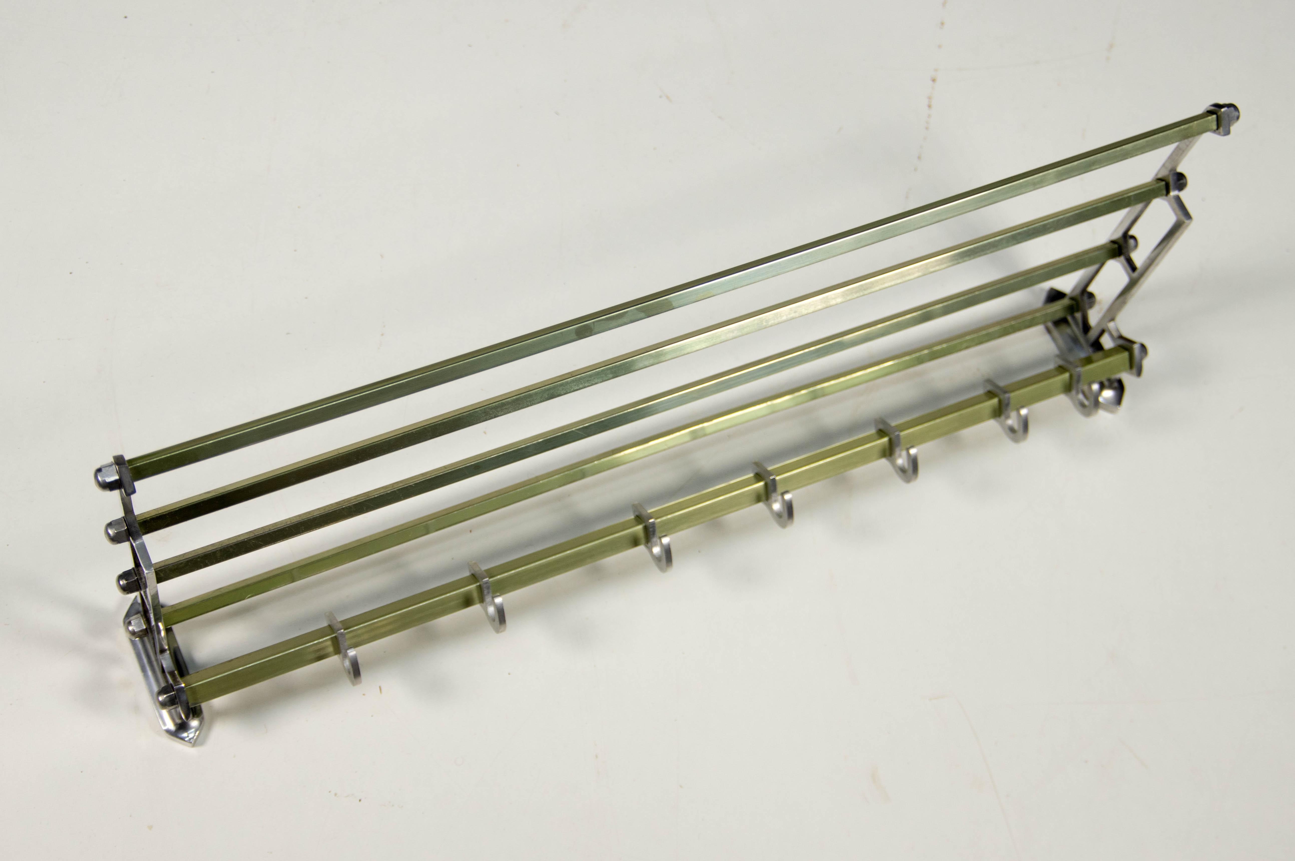 Art deco wall coat hanger, 1920s