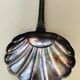 Strawberry shovel made of silver metal