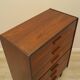 Rosewood chest of drawers, Danish design, 1970s, made in Denmark