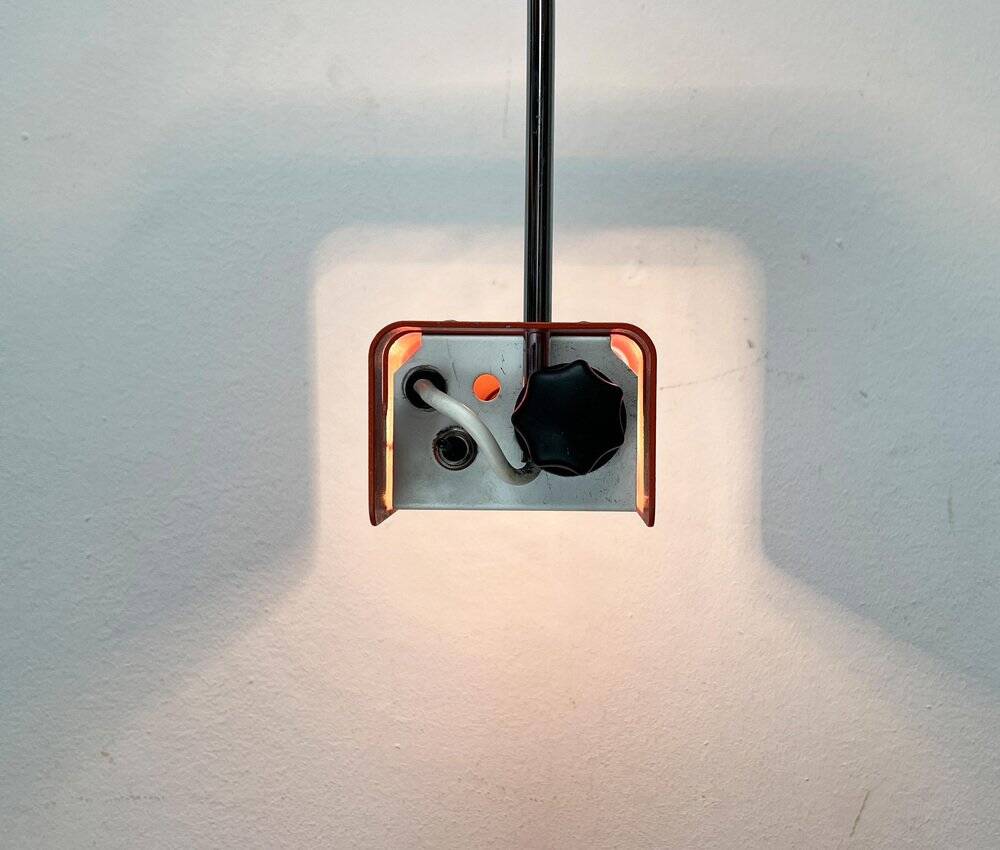 Mid-century modern space age spider arc table lamp, 1960s.