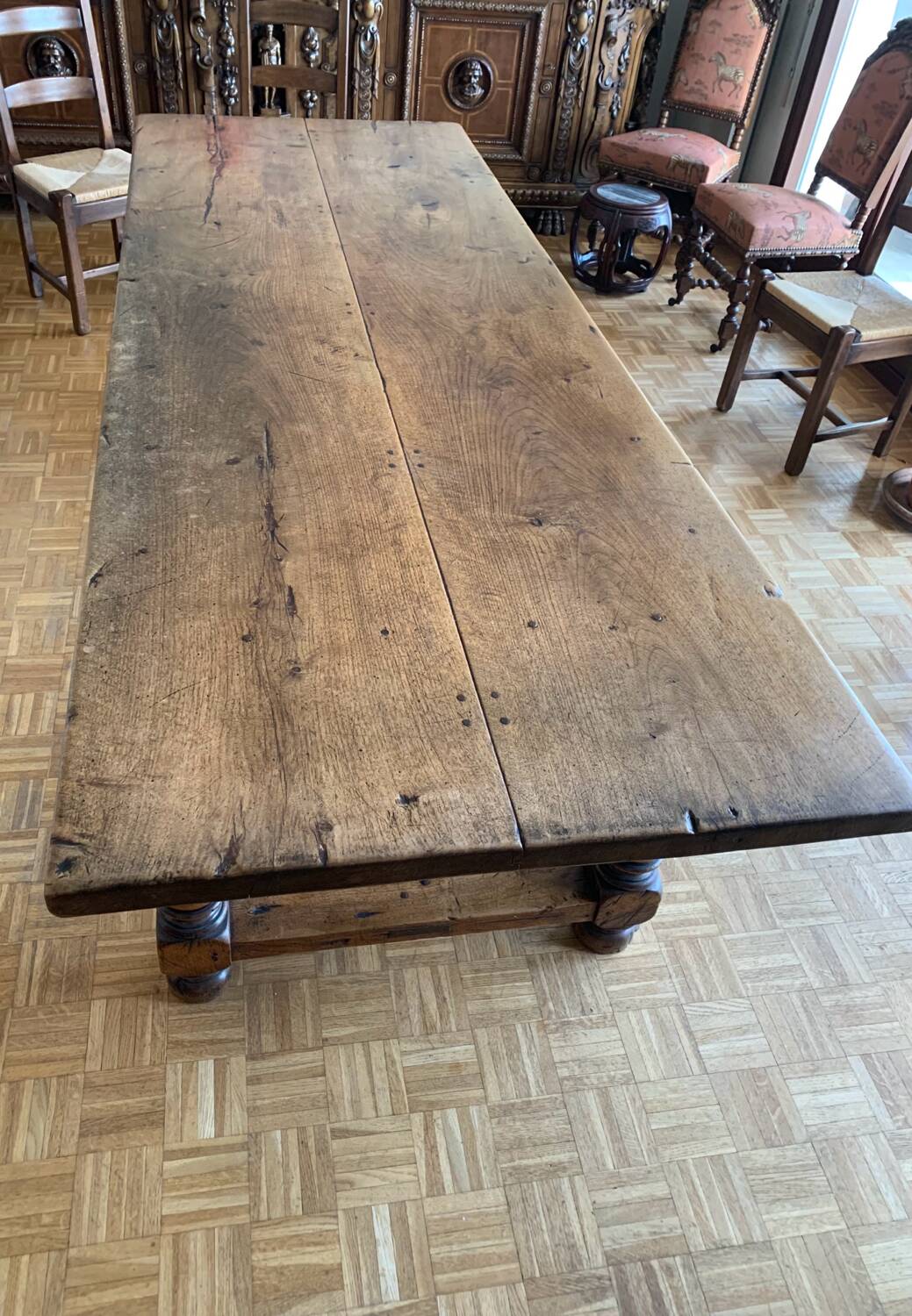 Large farmhouse table