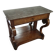 Trumeau / table d'appoint français des années 1830 avec marqueterie de bois