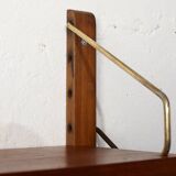 Royal System wall unit designed by Poul Cadovius for Cado, Denmark 1950’s