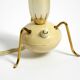 Beautiful very rare original Mid Century Modern brass tripod table lamp