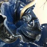 Metal flower appliques