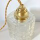 Lampe baladeuse en verre