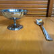 Ice Cream Service GUY DEGRENNE Tray + 6 Bowls + 6 Vintage Spoons
