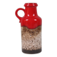 Large Scheurich “Fat Lava” vase with handle – West Germany, model 407-3