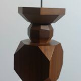 Vintage geometric candlestick from the 1950s.