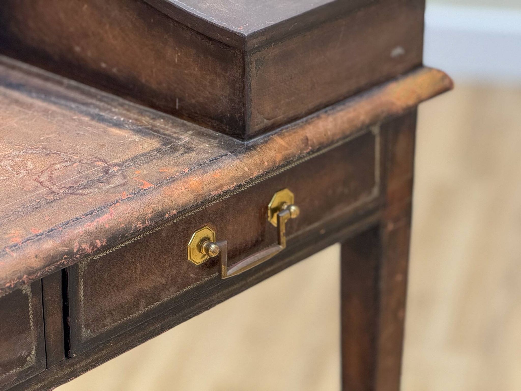 Antique desk by Charles Lowe & Sons