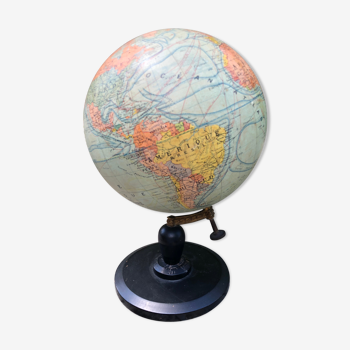 Mappemonde globe terrestre XIXe