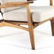 Armchair 'Bernhout' - mid century modern boomerang design