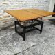 Table basse modulable en chêne