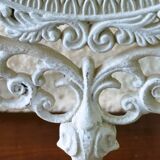 White table psyche mirror