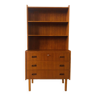 Vintage Danish Design Bookcase Wall Unit Retro Midcentury Teak Chest Of Drawers