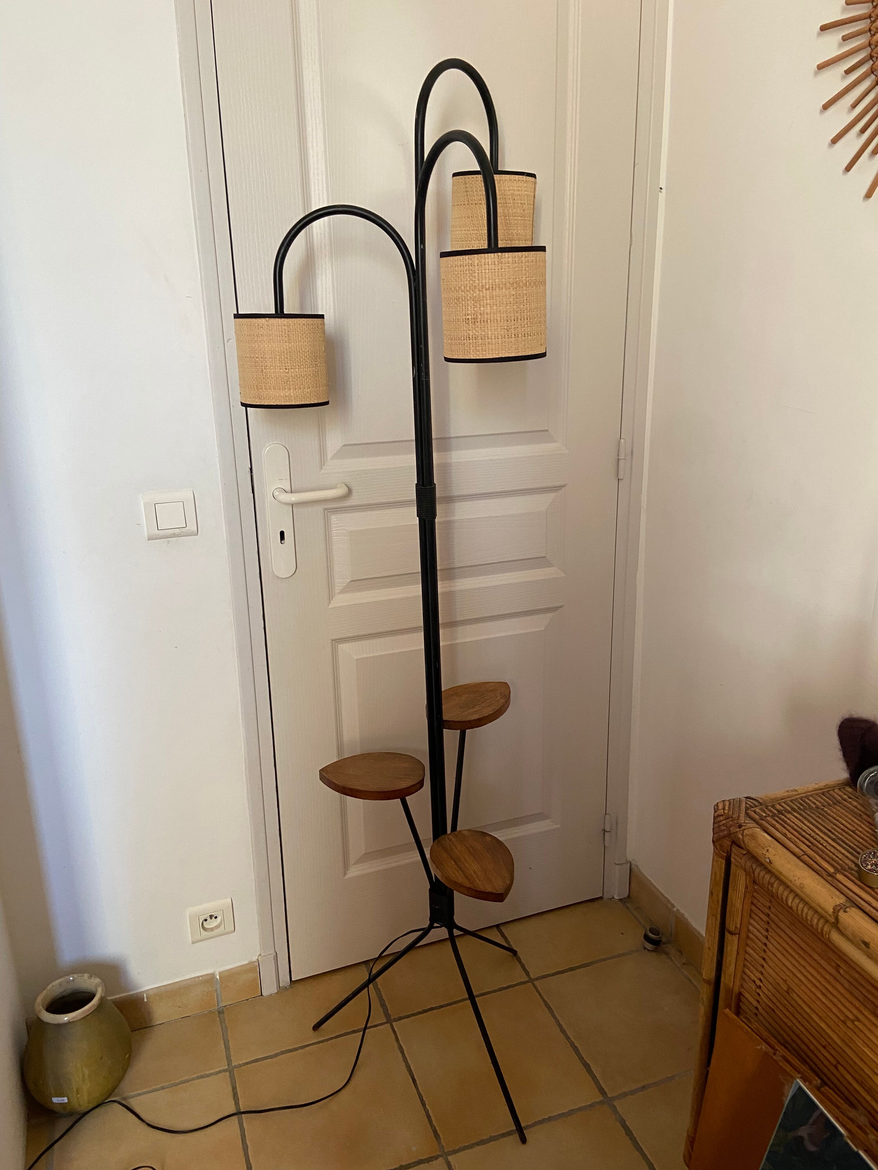 Tripod floor lamp 50s