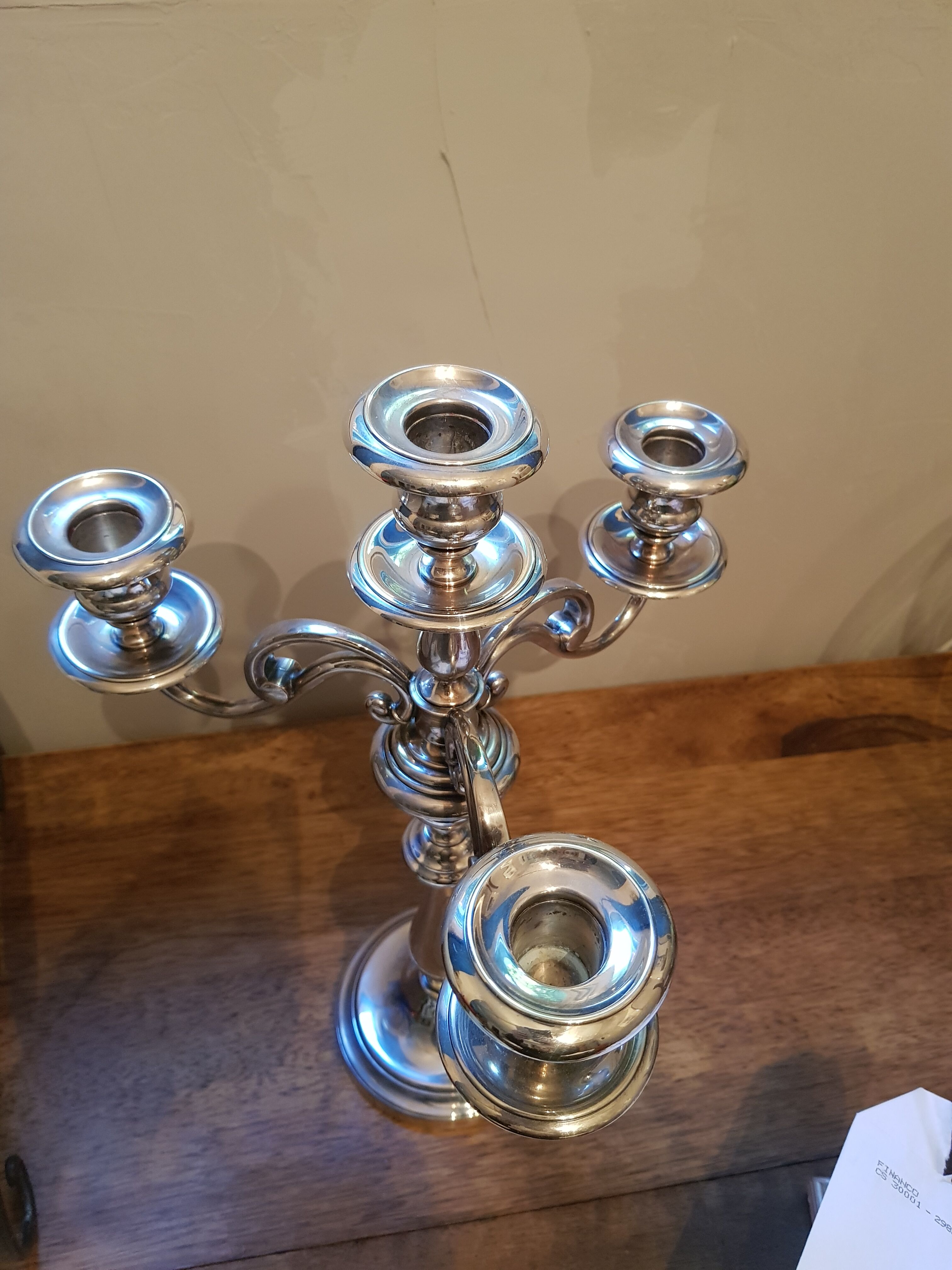 Christofle candlestick