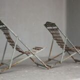 Chairs long time 1900 outside metal