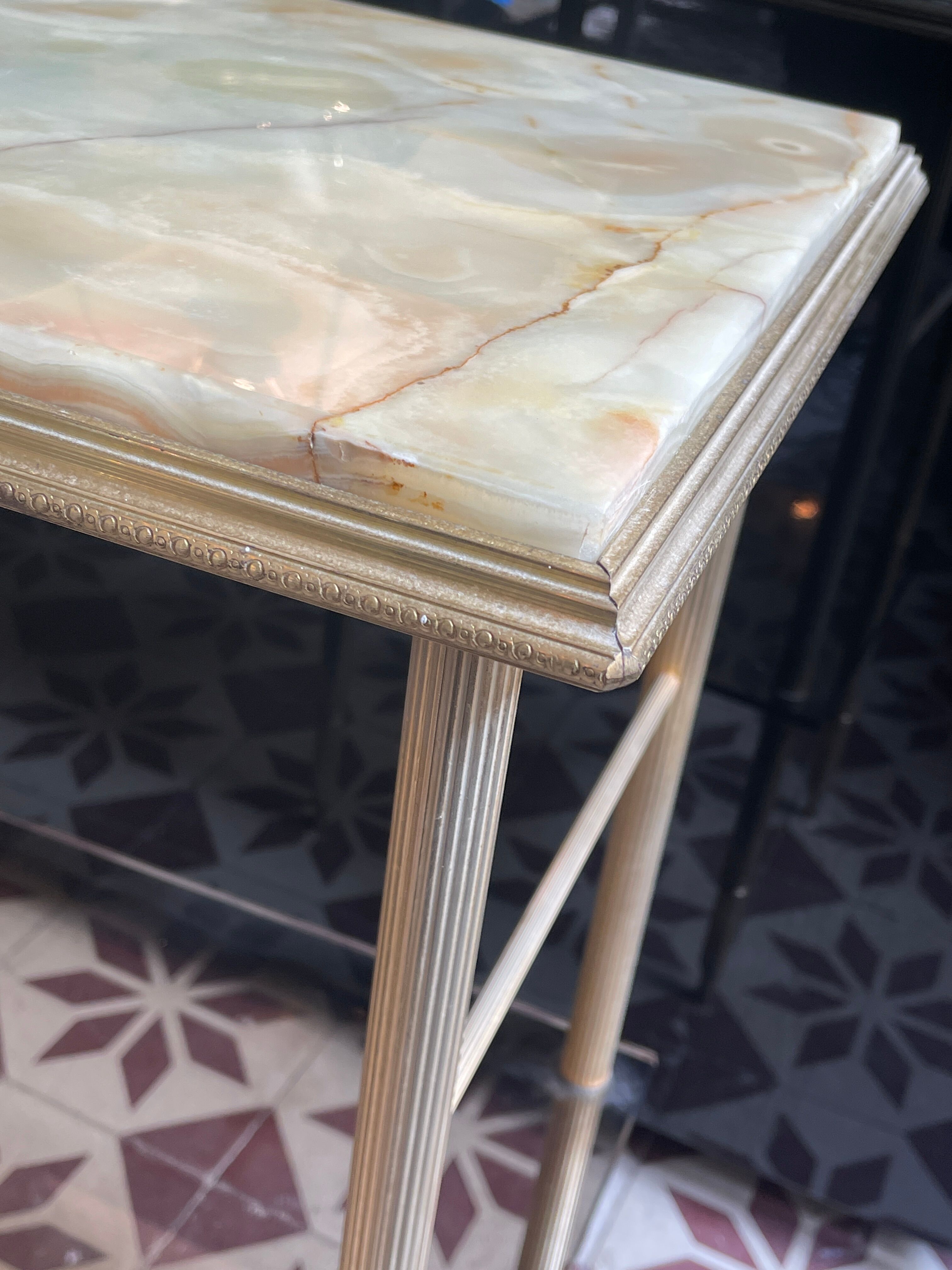 Marble table