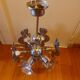 Lustre vintage 70, Oscar Torlasco , 9 feux