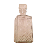 Carafe à whisky vintage en verre