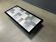 Table basse vintage en laque et aluminium, années 1970