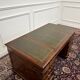 English Classic Desk with Green Leather