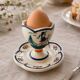 Henriot Quimper egg cup hand-painted