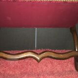 Brutalist wooden bench 1960