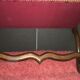 Brutalist wooden bench 1960