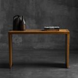 Hand-carved oak console table, France, early 21st century