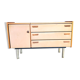 Chest of drawers dressing table in mahogany 1960