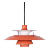 Danish vintage pendant lamp PH 5 by Poul Henningsen, Louis Poulsen, 1958