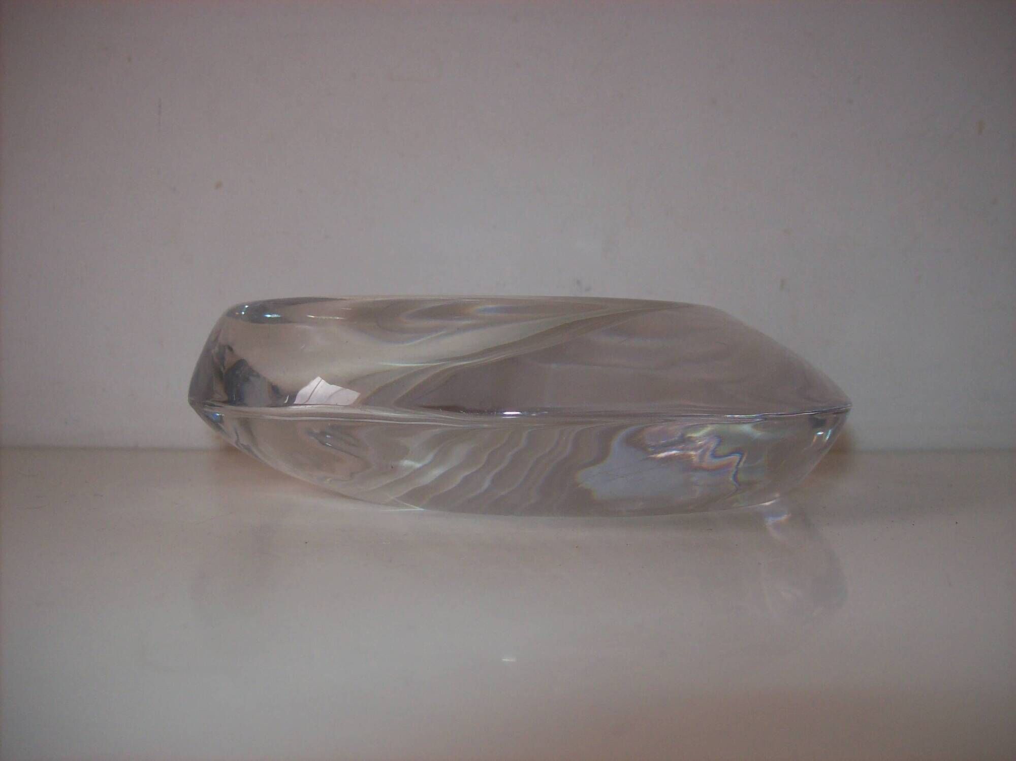 Daum ashtray and pocket tray