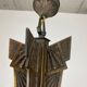 Art Deco bronze pendant lamp