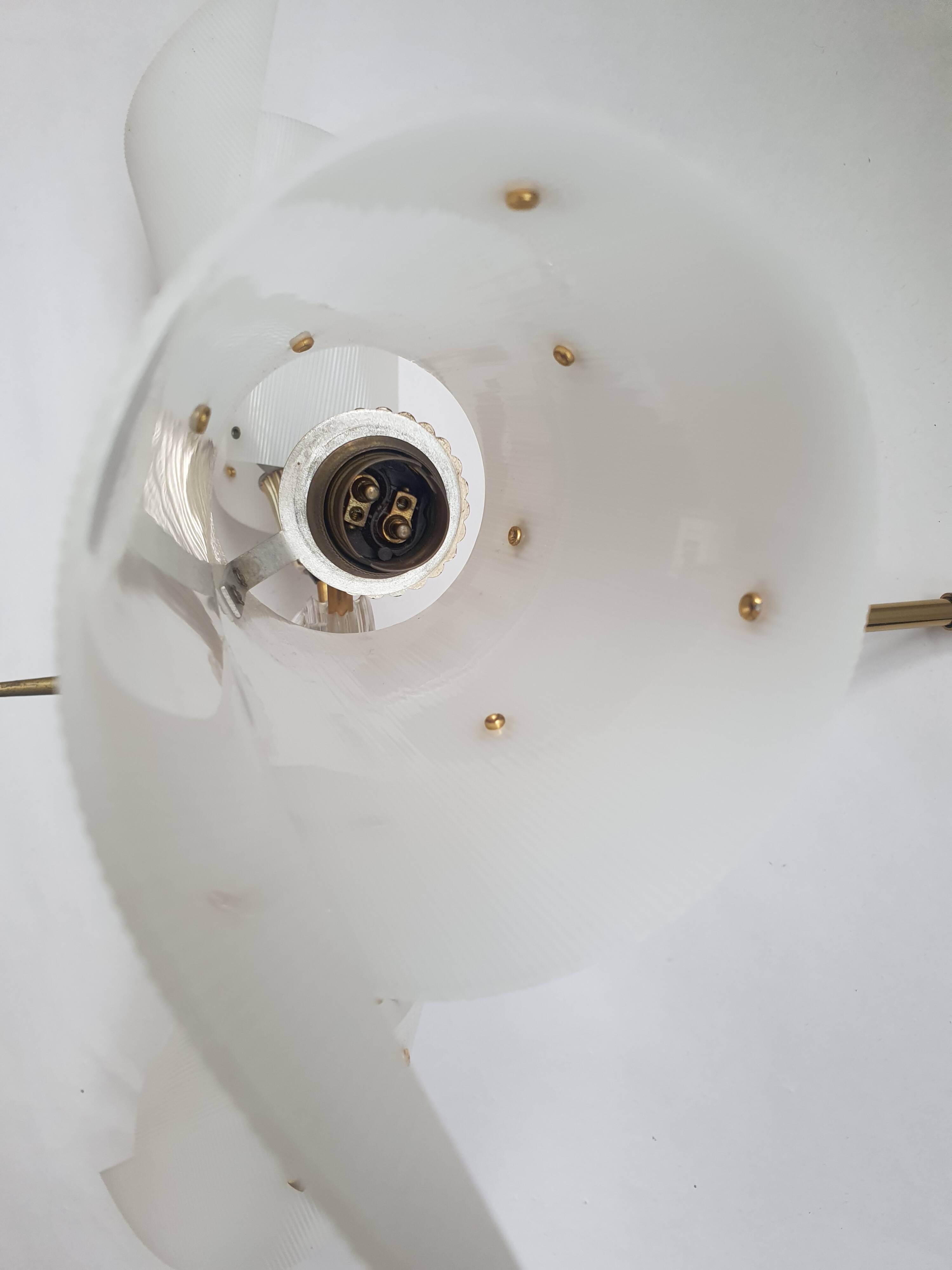 Guariche rockabilly three-light chandelier