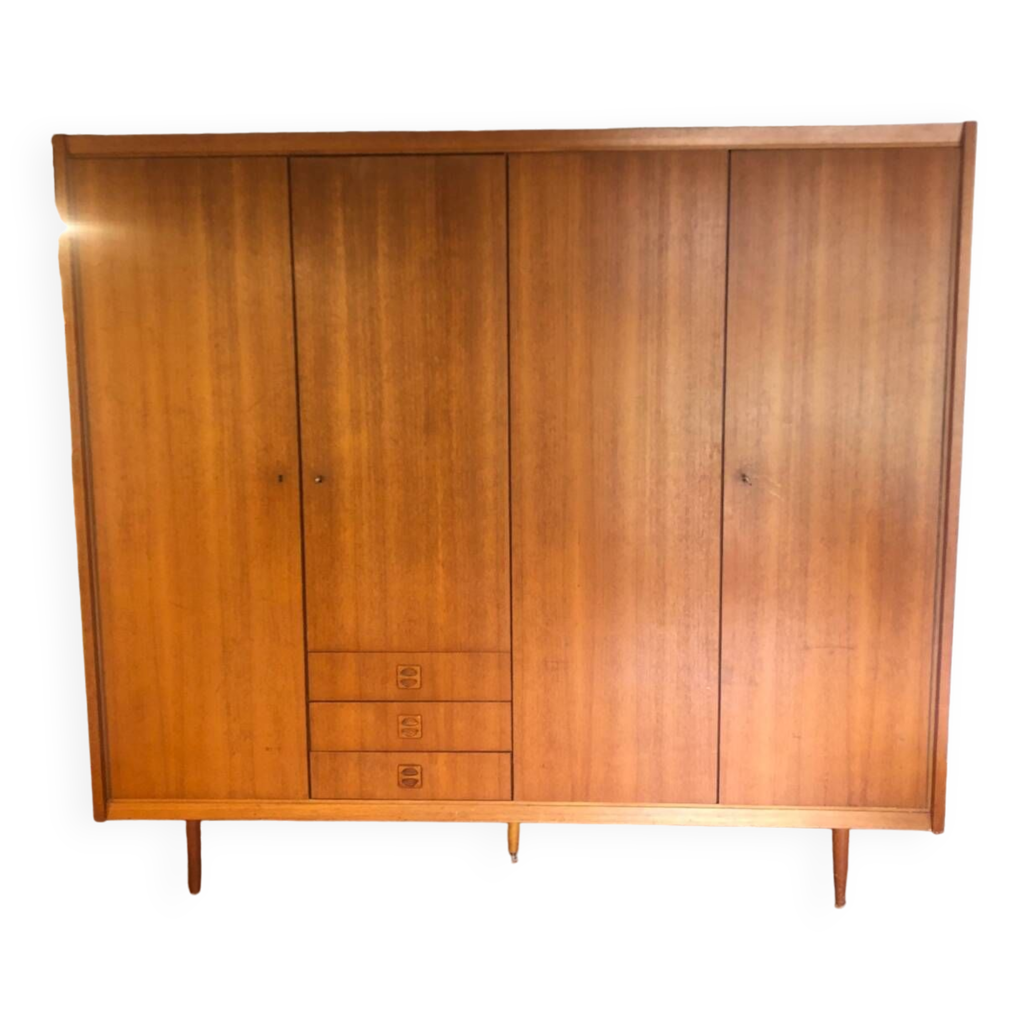 Scandinavian teak wardrobe from the 60s
