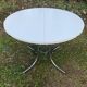 Table à manger extensible des années 70