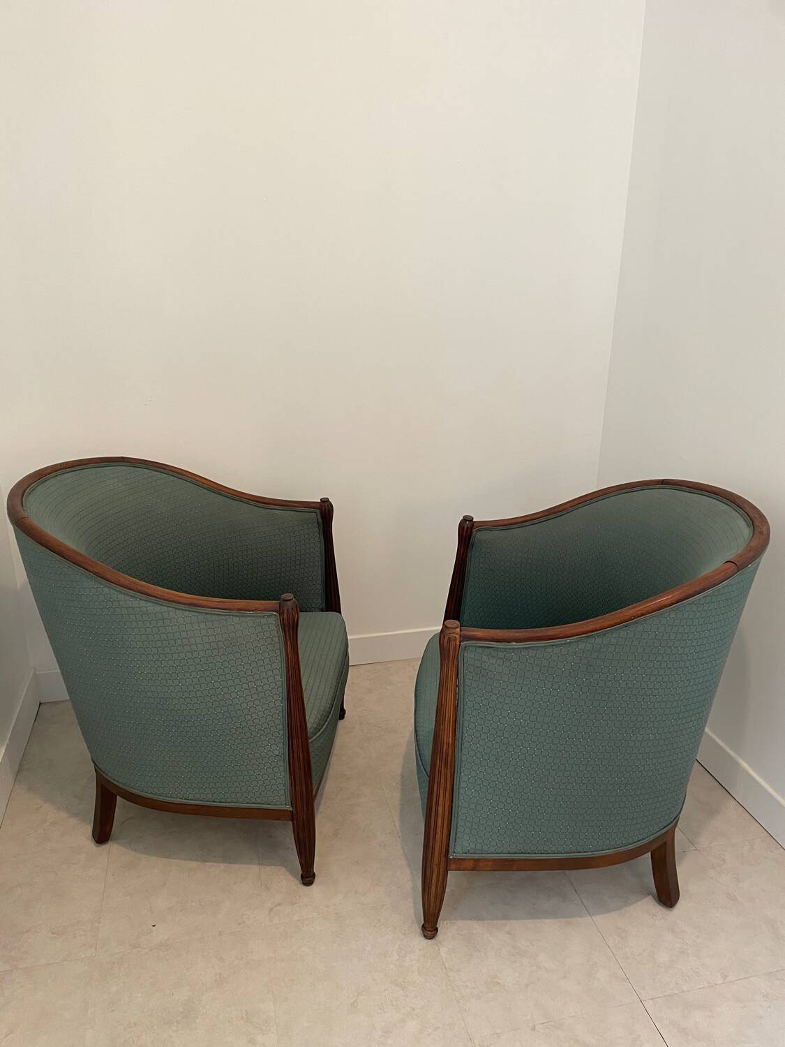 Paire de fauteuils Art Déco - renovés