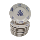 10 Pillivuyt dessert plates