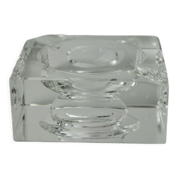Cendrier loupe par Antonio Imperatore, verre de murano, italie, 1970